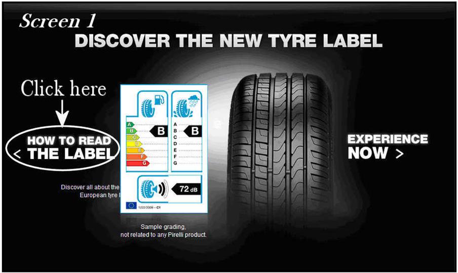 NEW EUROPEAN TYRE LABELLING